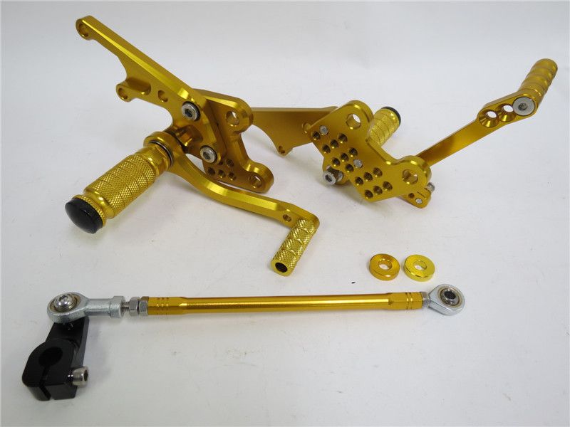 CNC 調整式 ZX-14 ZZR1400 2006-2011 バックステップ 金