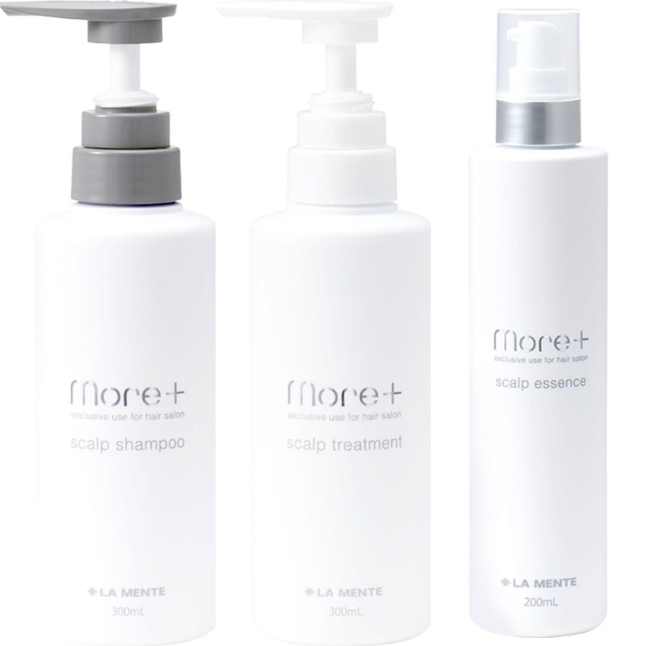 ラメンテ モアプラス ヘアケア３点セット お得！ラメンテ モアプラススカルプシャンプー3本セット/300ml
