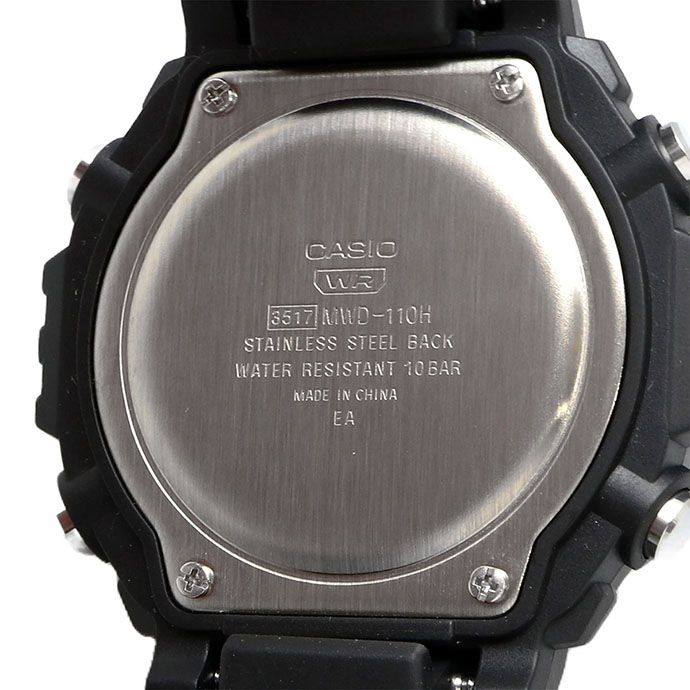 腕時計 カシオ メンズ MWD-110H-3AV Casio LED Illuminator 10-Year Battery 1/100 Second Stop Watch | Dai