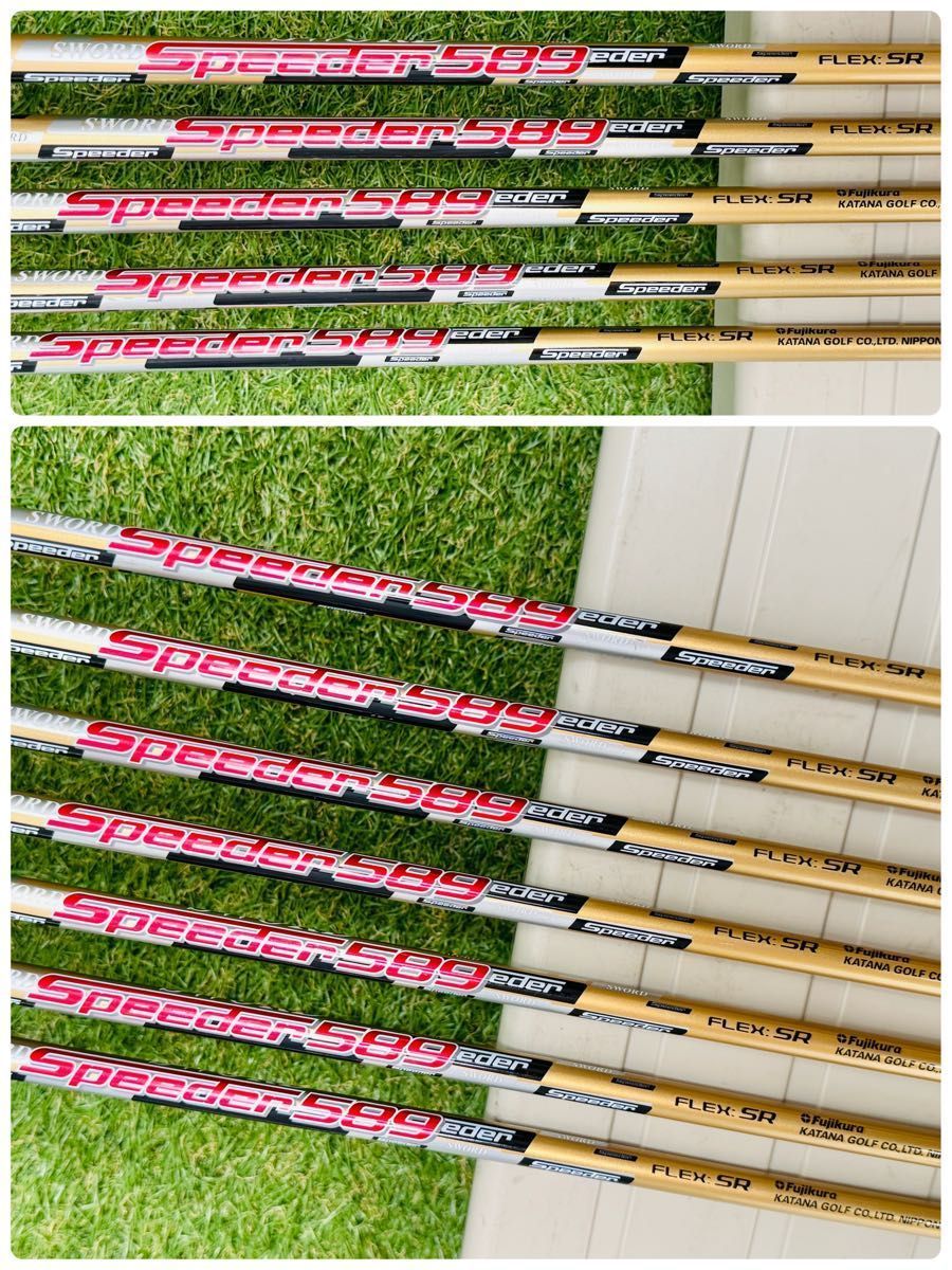 カタナゴルフ SWORD メンズクラブ ゴルフセット キャディバッグ付き 右