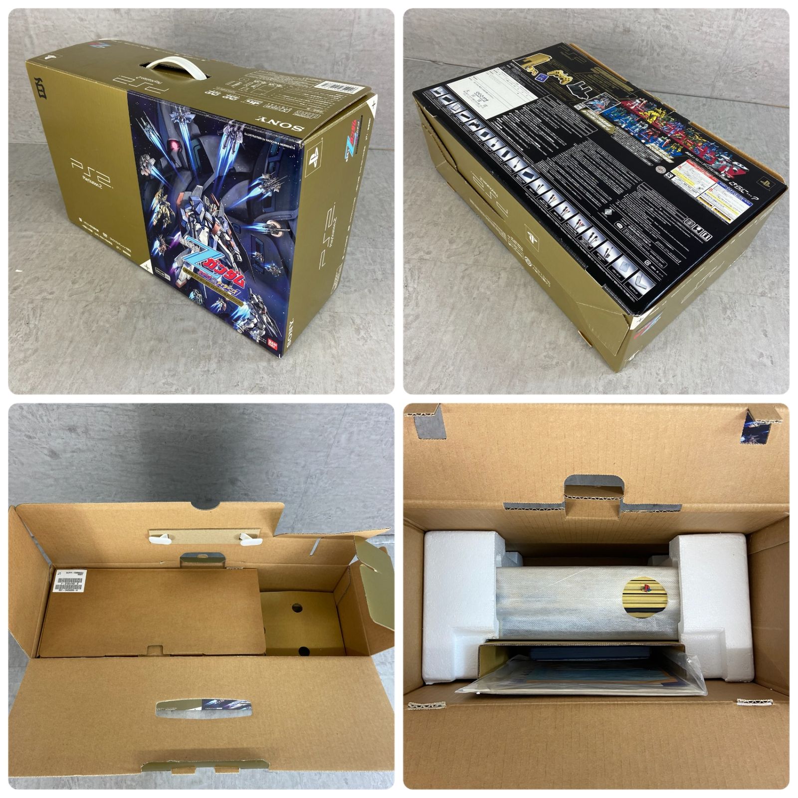 PS2 限定百式バージョン 未使用新品 駿河屋 -<中古>プレイステーション2本体 Zガンダム百式ゴールド