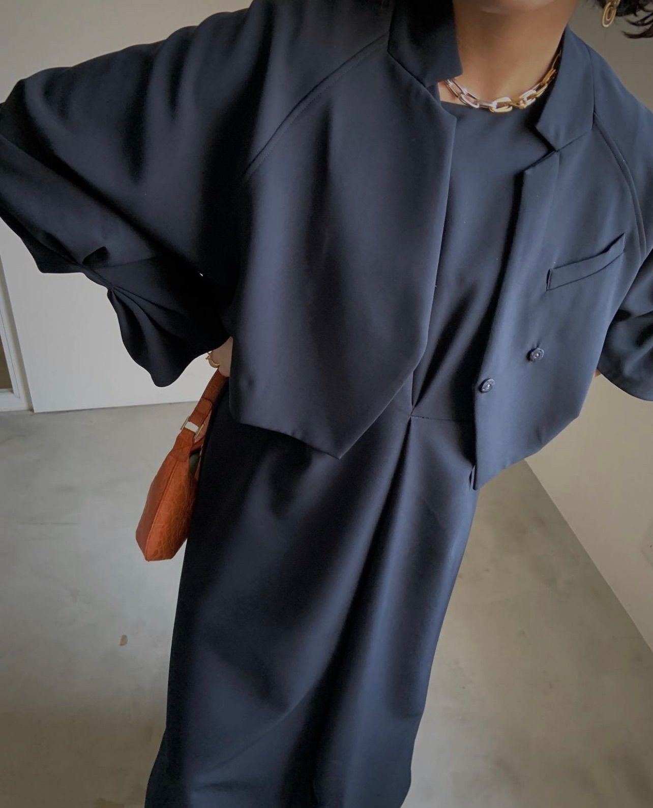 OTONA SHORT JACKET SET UP DRESS | myglobaltax.com