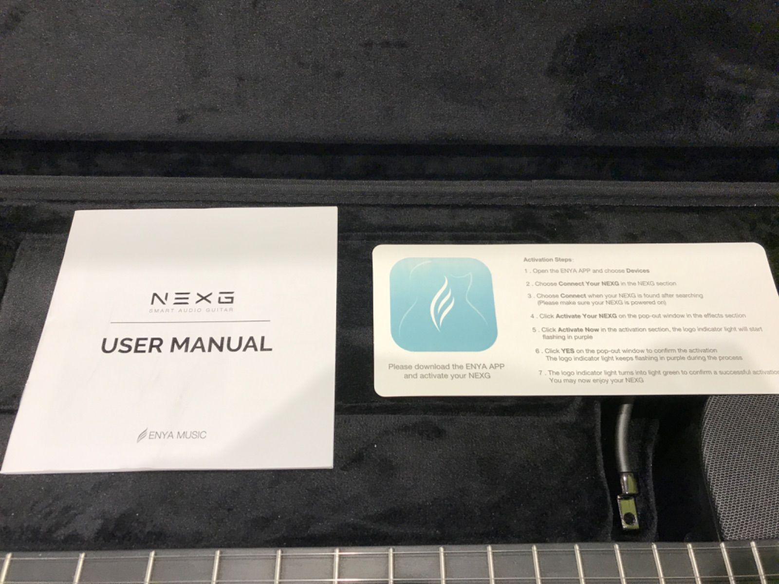値下げアイテム！【ほぼ未使用】Enya NEXG 次世代型スマートギター 