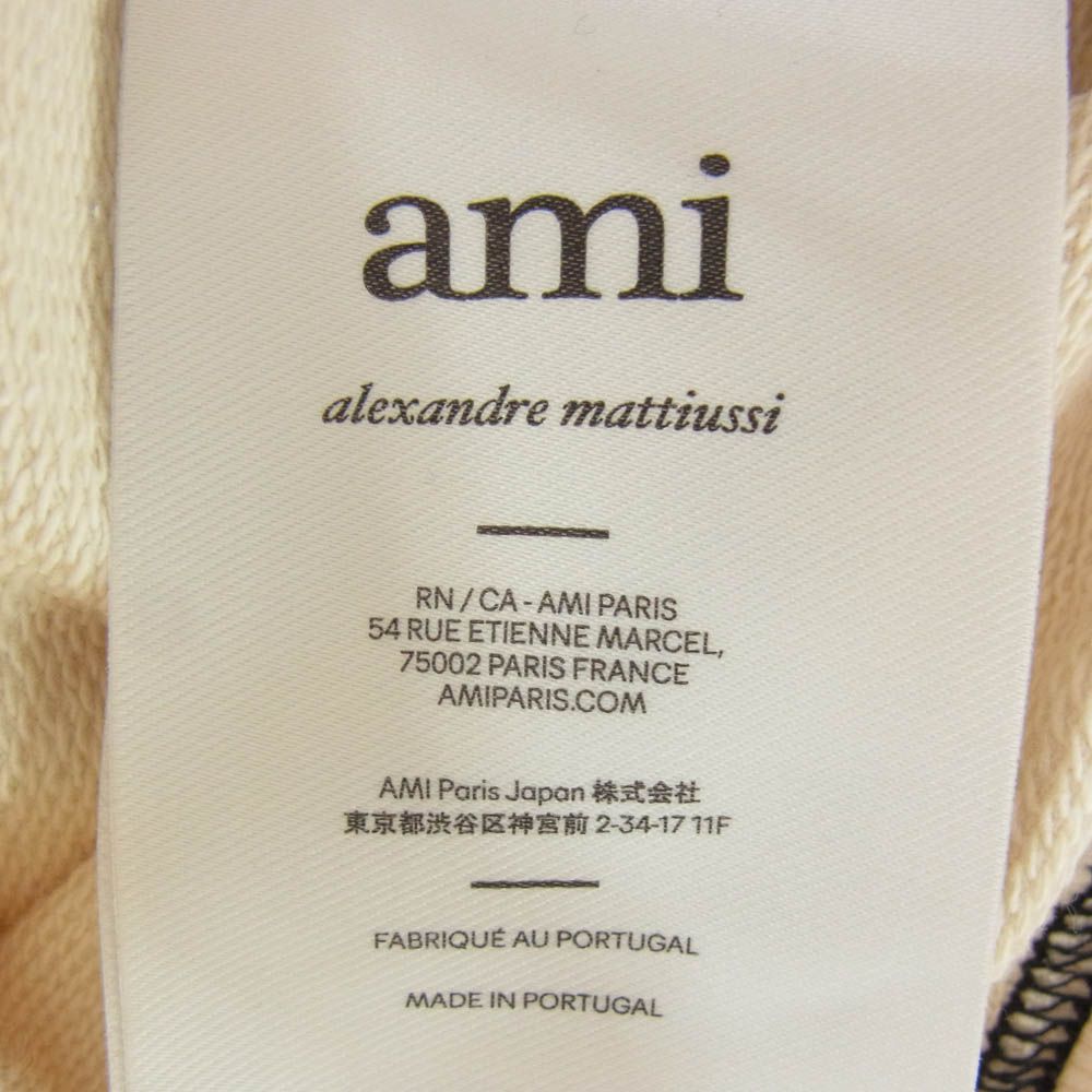 AMI PARIS アミパリス HSW229 JE0098 OVERSIZED HOODIE オーバーサイズ