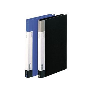 まとめ ライオン事務器PPレターファイル A4タテ 120枚収容 背幅18mm 黒 LF-163クロ 1冊 ×10セット