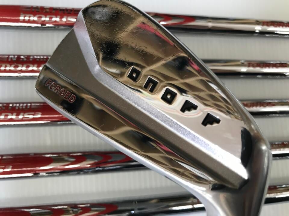 【即納】ONOFF FORGED KURO 2019 | S | NSプロ MODUS 3 TOUR 105 | 中古 | アイアンセット | グローブライド