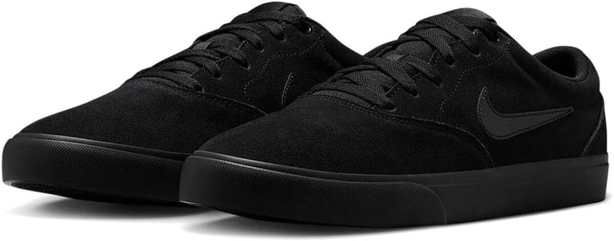ナイキ チャージ スエード CHARGE SUEDE ブラック|ブラック|ブラック IB2750-002 24.0cm 24.0 cm