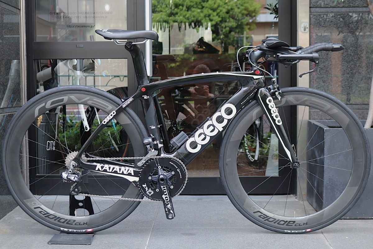 シーポ CEEPO カタナ KATANA 2015 Sサイズ シマノ アルテグラ 6870 Di2 MIX 11S カーボン トライアスロンバイク 東京南麻布店