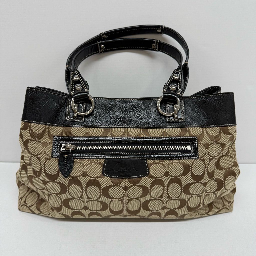 COACH F15533 シグネチャー ハンドバッグ コーチ トートバッグ