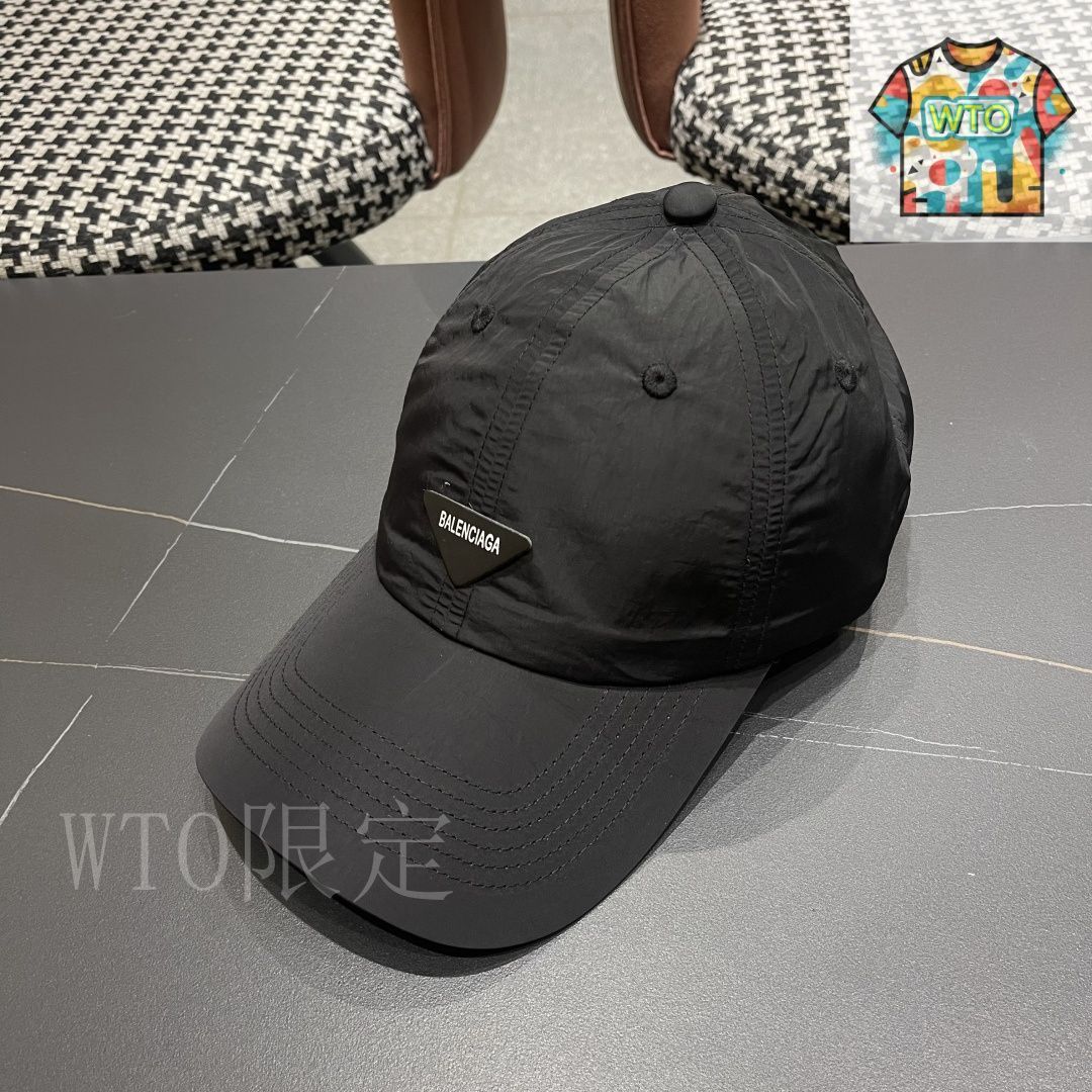 BALENCIAGA キャップ　ciao bello 2025 Balenciaga Black 'Ciao Bello' Cap Balenciaga