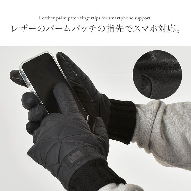 UGG グローブ 手袋 おしゃれ メンズ ブランド スマホ対応 防寒