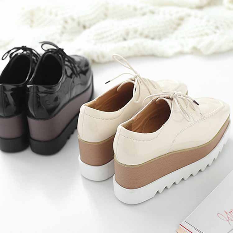 ローファー パンプス ブーティ プラットフォームシューズ 厚底 ローファー パンプス ブーティ プラットフォームシューズ 厚底