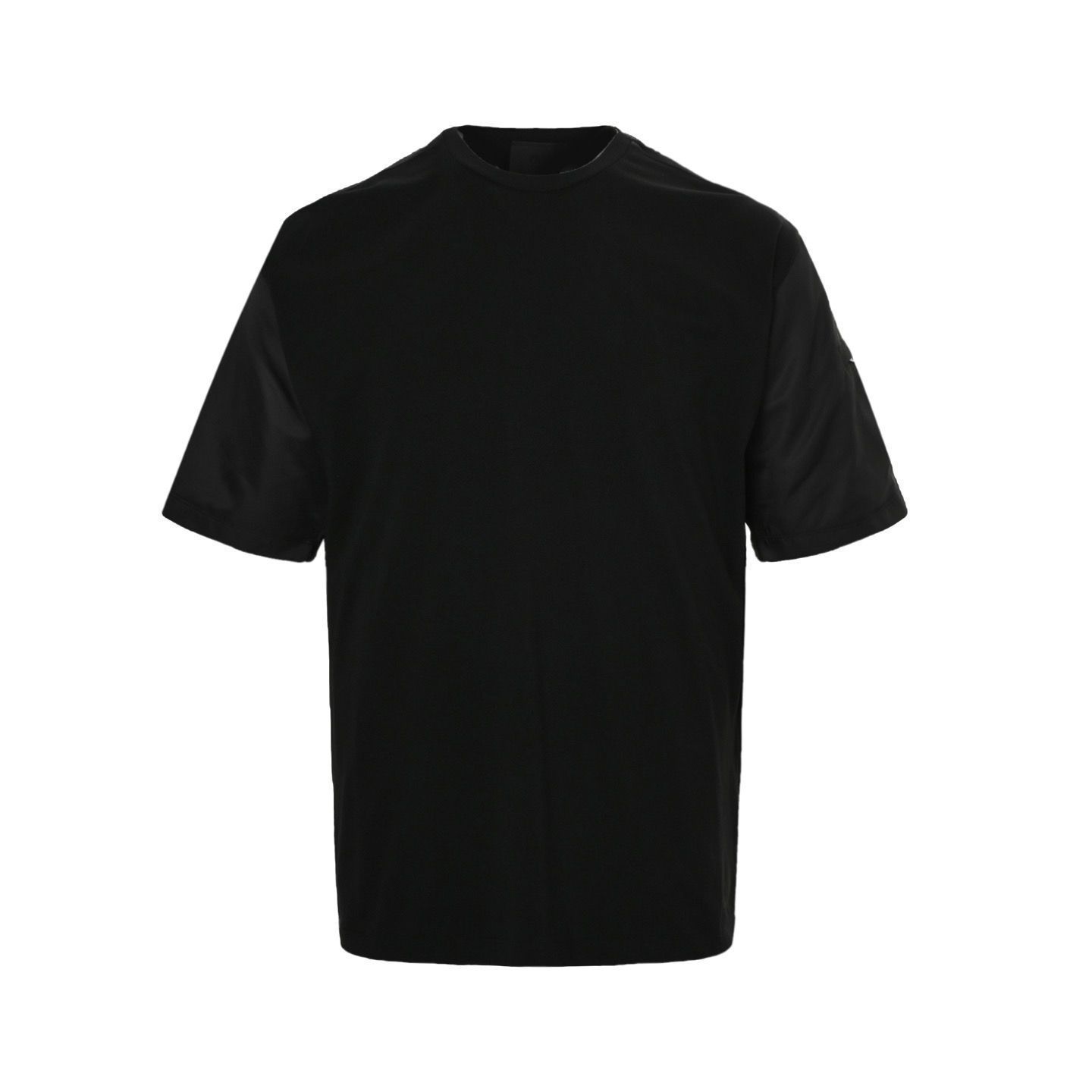 今日特価】Prada 袖三角ロゴポケットナイロンパネル T シャツ