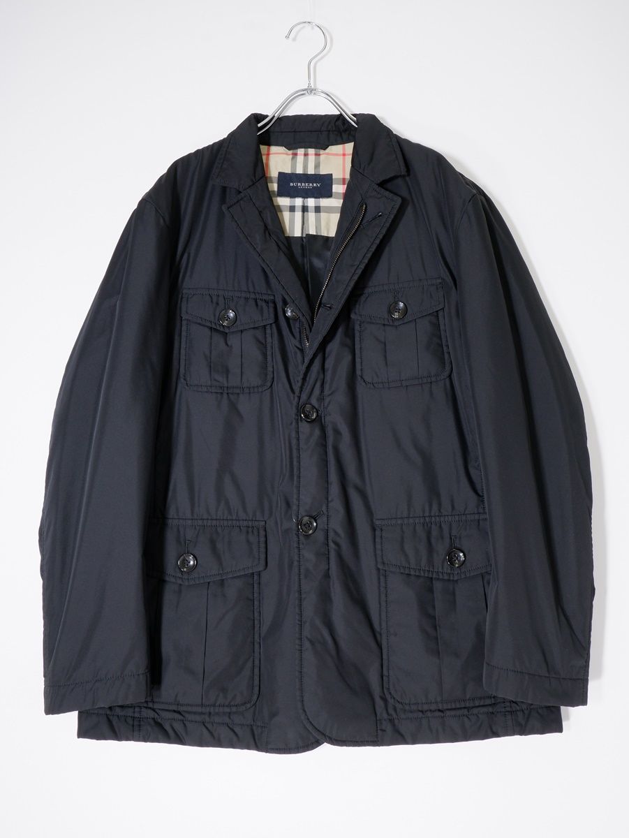 BURBERRY LONDONバーバリー ロンドン 裏地チェック フーデッド中綿  