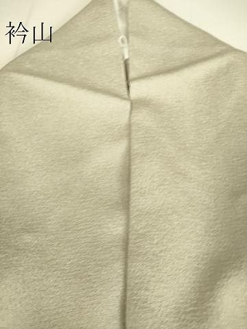 平和屋着物▽上質な小紋 単衣 総刺繍 花籠文 金糸 正絹 逸品