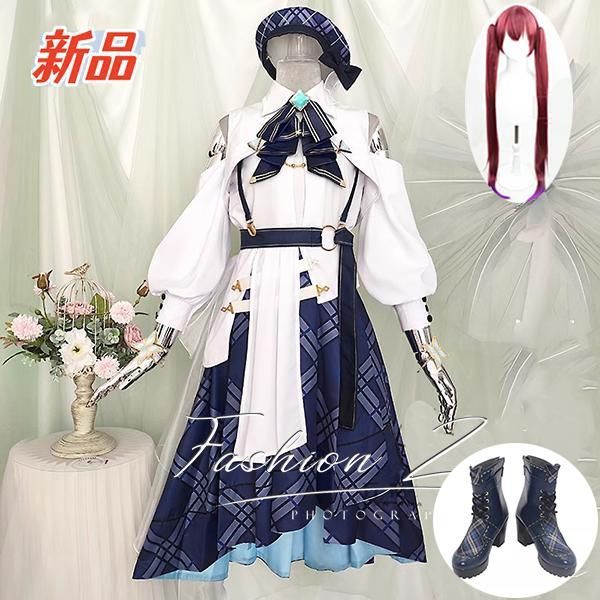 ホロライブ hololive VTuber Blue Journey 1st Live 夜明けのうた 全員 コスプレ衣装 ウィッグ 靴 コスチューム 演出服 アニメ ゲーム ハロ