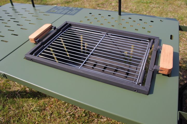 CHANODUG OUTDOOR バーベキューアイアンテーブル FX-7165ver2 アイアン