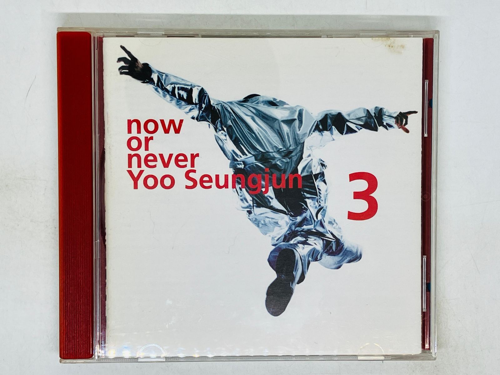 CD 韓国盤 ユ・スンジュン 3集 / Now Or Never / Yoo Seung Jun 3 / Z56