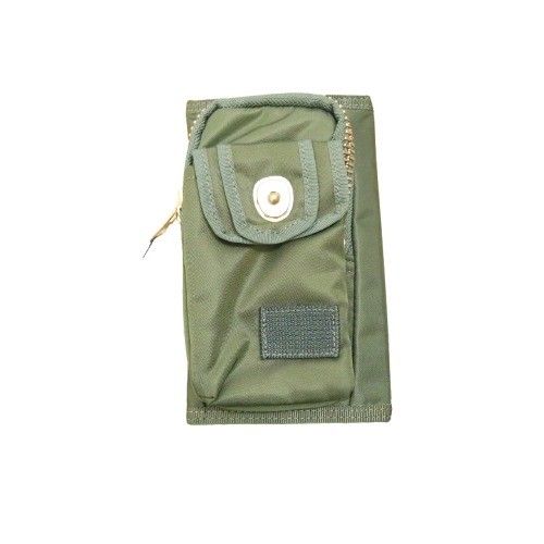sacai - 【中古A】sacai サカイ × PORTER ポーター スマホケース iPhone ケース 手帳型 小物入れあり カーキ ナイロン ミリタリー 中古A 古着 中古A】sacai サカイ × PORTER ポーター スマホケース iPhone
