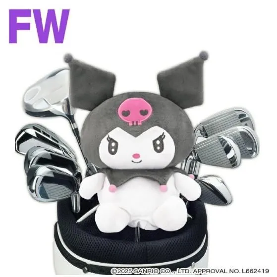 バッドばつ丸 レトロ レア サンリオGOLF ヘッドカバー 3点セット