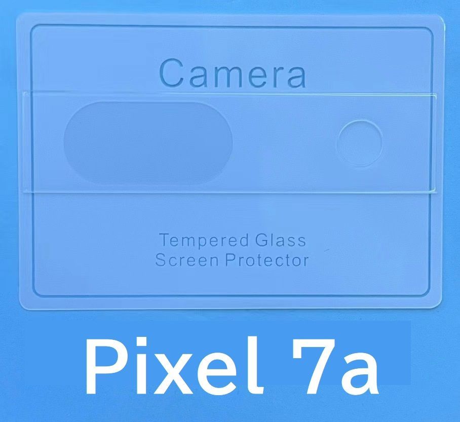Pixel 7a 強化ガラス加工 背面カメラ保護フィルム 2枚