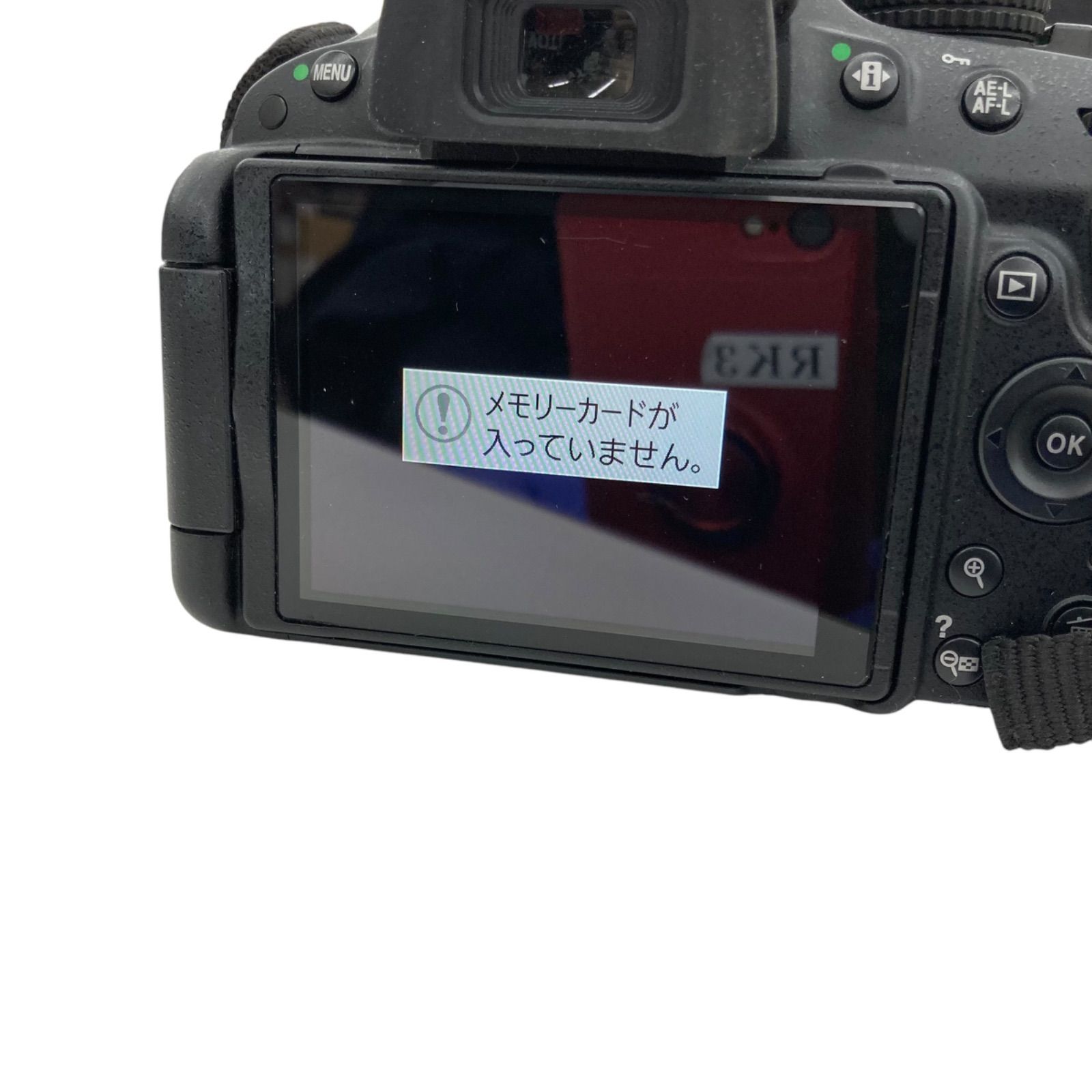 186000 現状品 Nikon ニコン デジタル一眼 D5000 ブラック - メルカリ