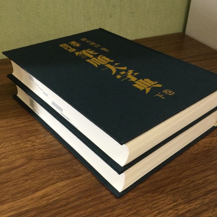 △東京書道教育会 漢字楷行草 筆順大字典 二巻セット 新品△