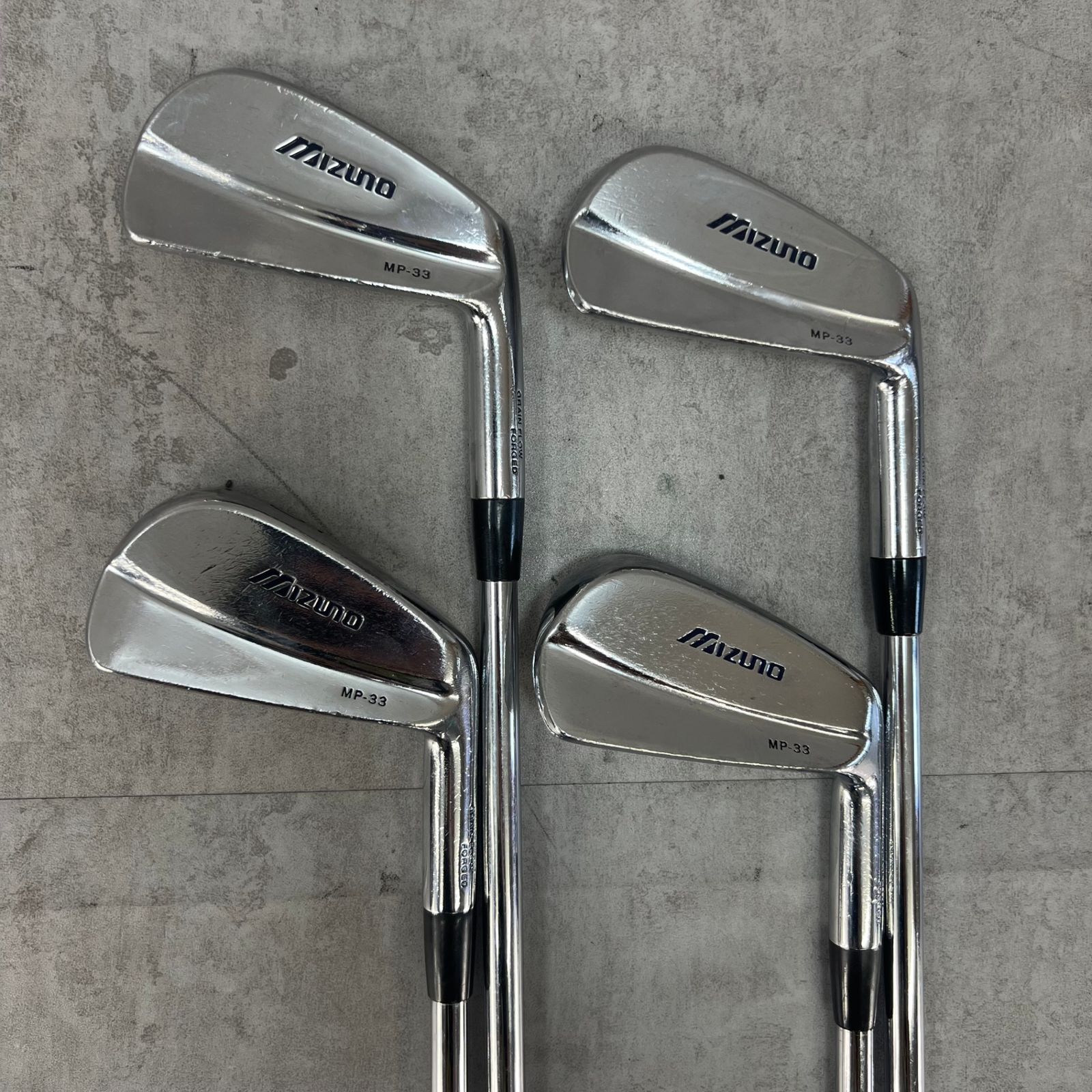 メンズ　MIZUNO　ミズノ　MP-33　マッスルバッグ　7本 ミズノ MP-33 メンズゴルフ アイアン7本セット スチール 右利き