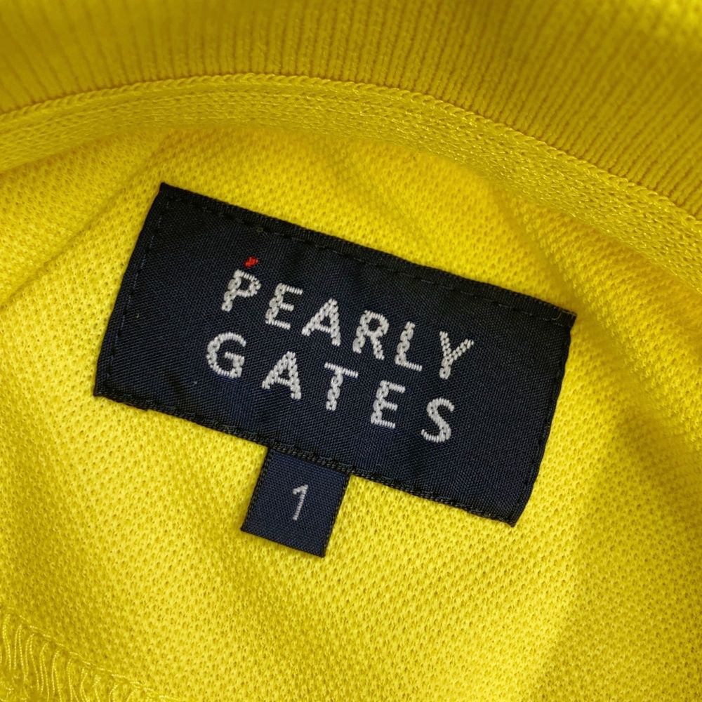 サイズ：1 PEARLY GATES パーリーゲイツ 半袖ポロシャツ ニコ