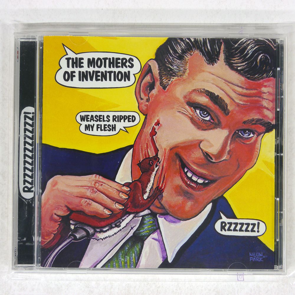 ヨーロッパ盤 MOTHERS OF INVENTION/WEASELS RIPPED MY FLESH