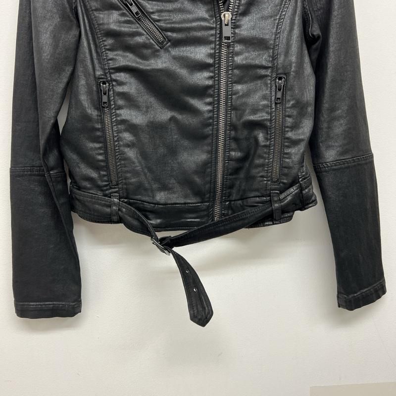 【DIESEL】ディーゼル ジョグジーンズ コーティング加工 デニム ライダース DIESEL ディーゼル ジョグジーンズ ライダースジャケット