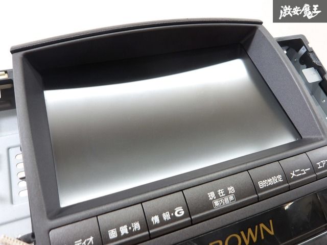 18クラウン マルチモニター トヨタ 純正 クラウン 《 GRS180 》 マルチモニター 86111-30530