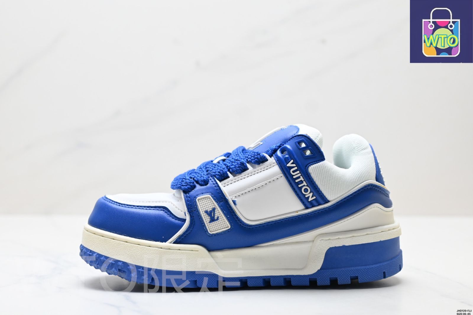 chatelain　ルイヴィトン ルイ・ヴィトン（LV）Louis Vuitton Trainer Sneaker Low