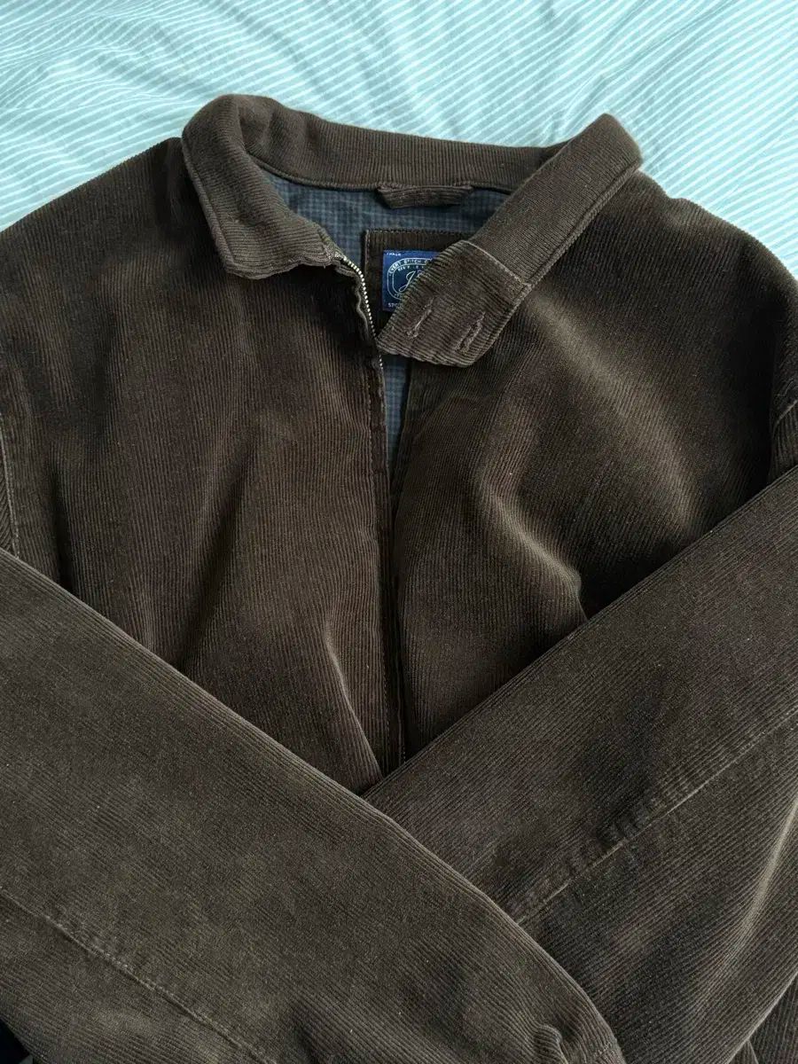 J.Crew J.クルー 茶色 コーデュロイ ハリントンジャケット ジャケット L