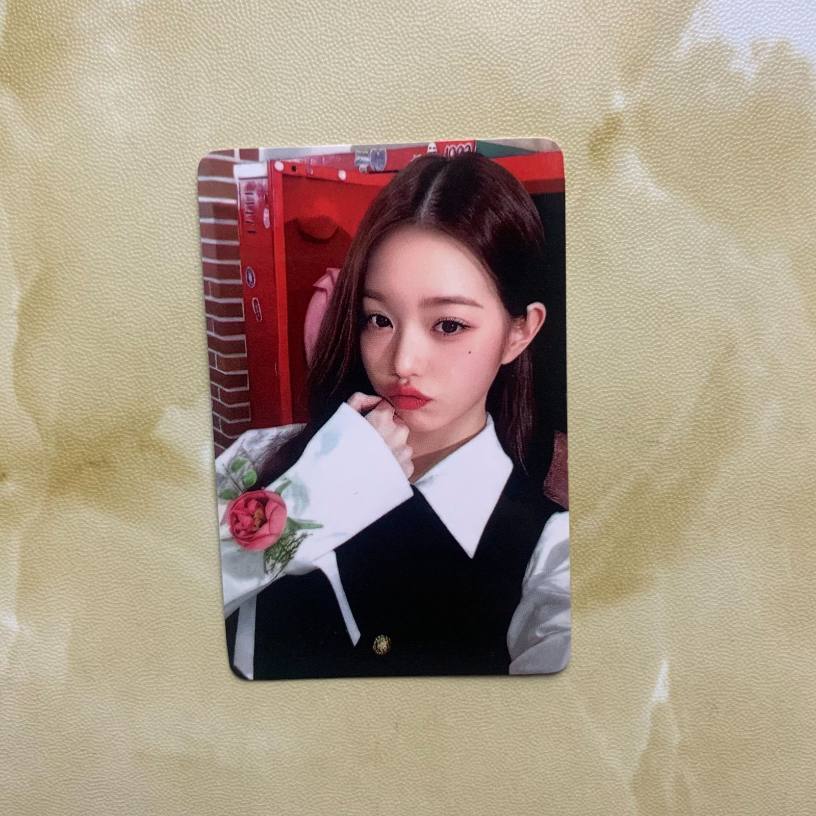 IVE ウォニョンファンコン 特典 CLASS DIVE Prom Queens 1期 コサージュ トレカ