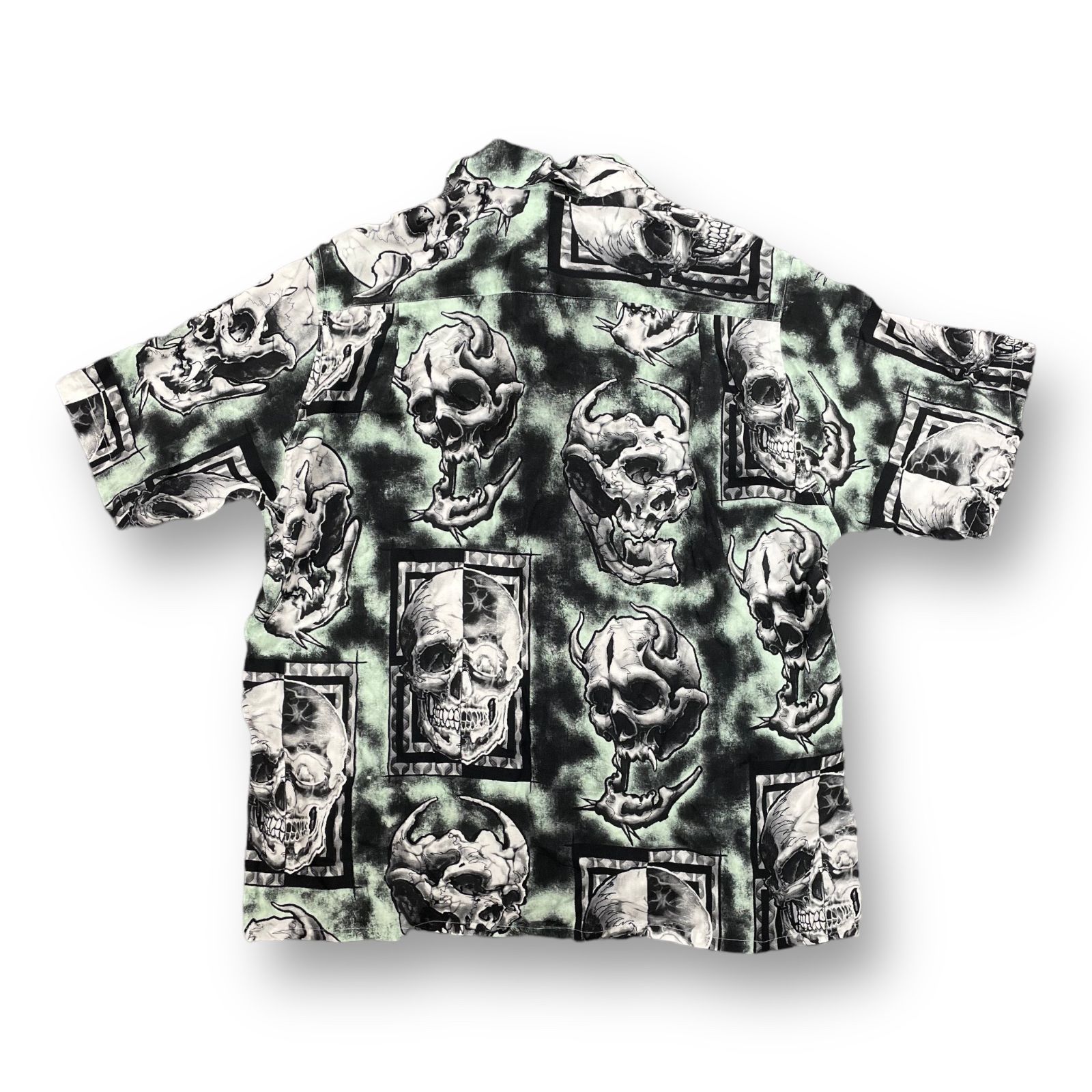 定価38500円 美品 ○ WACKO MARIA 56 TATTOO STUDIO HAWAIIAN SHIRT S