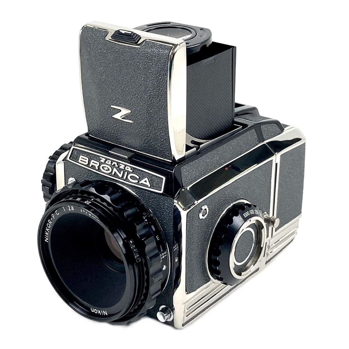 ゼンザブロニカ Zenza Bronica S2 + NIKKOR-P 75mm F2.8 中判