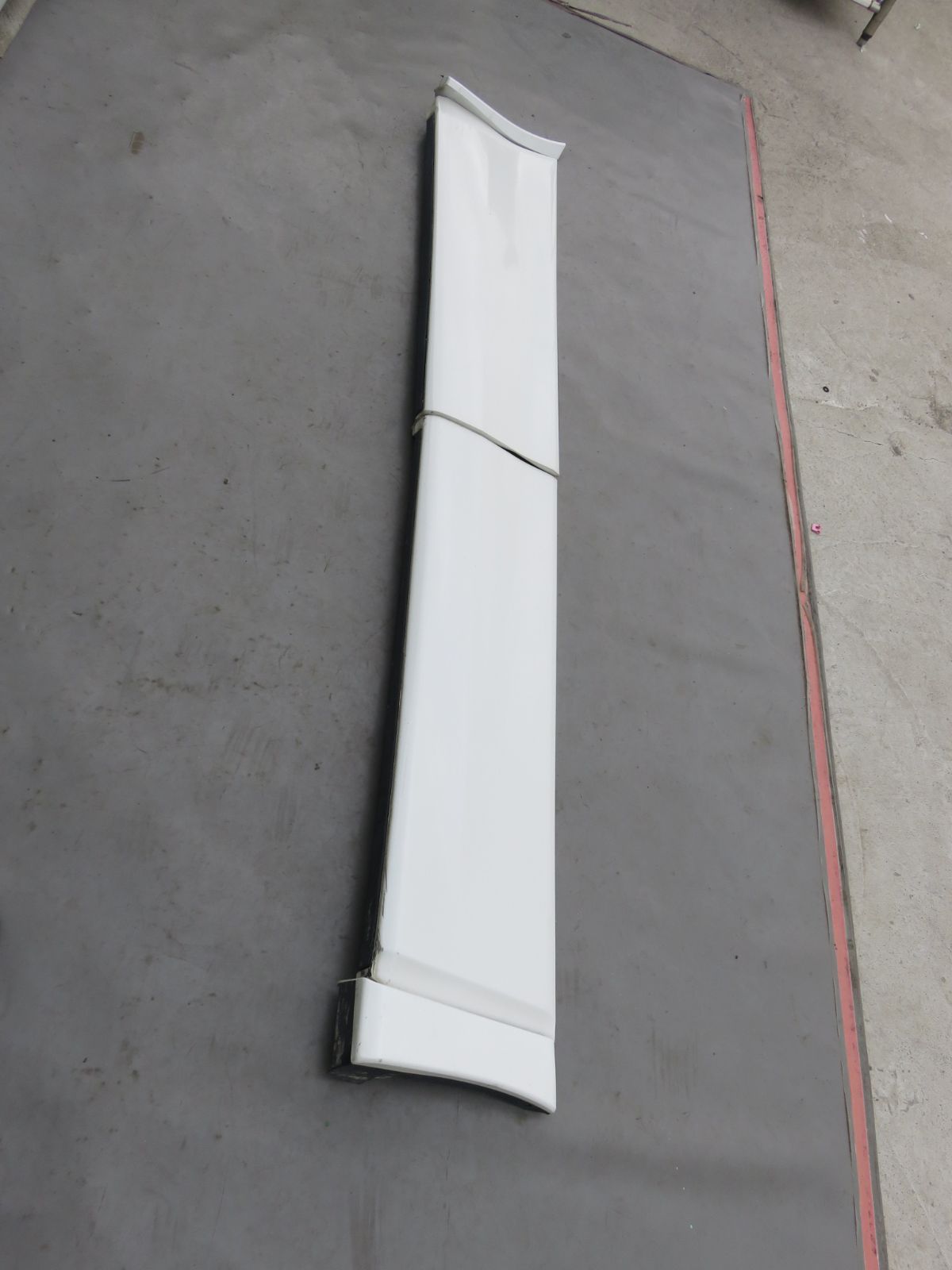 SFC2274 アルファード ヴェルファイア ANH20W ANH25W GGH20W GGH25W 前期 ドアプロテクターパネル サイドパネル 右前 右後 白070 右側スカート