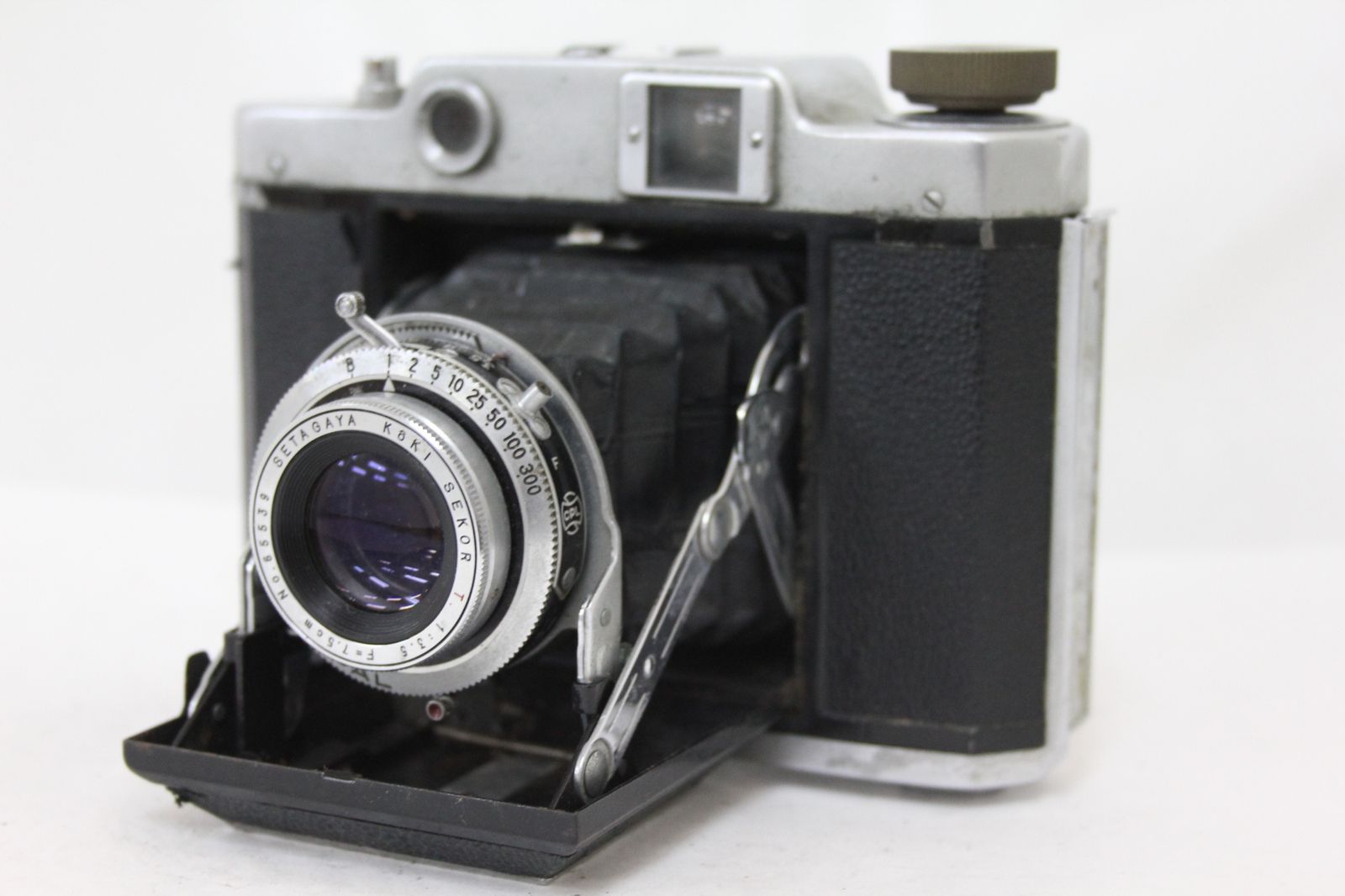 品 マミヤ Mamiya-6 Setagaya Koki Sekor T 7.5cm F3.5 蛇腹カメラ M5692