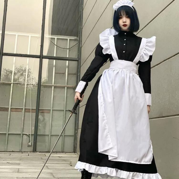 男性用 メイド服 ハロウィン衣装 仮装 女装 大きいサイズ コスプレ