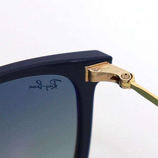 レイバン Ray-Ban サングラス RB4344col.6535　ブルー ゴールド 【中古】Aランク レイバン Ray-Ban サングラス RB4344col.6535 ブルー ゴールド 【中古