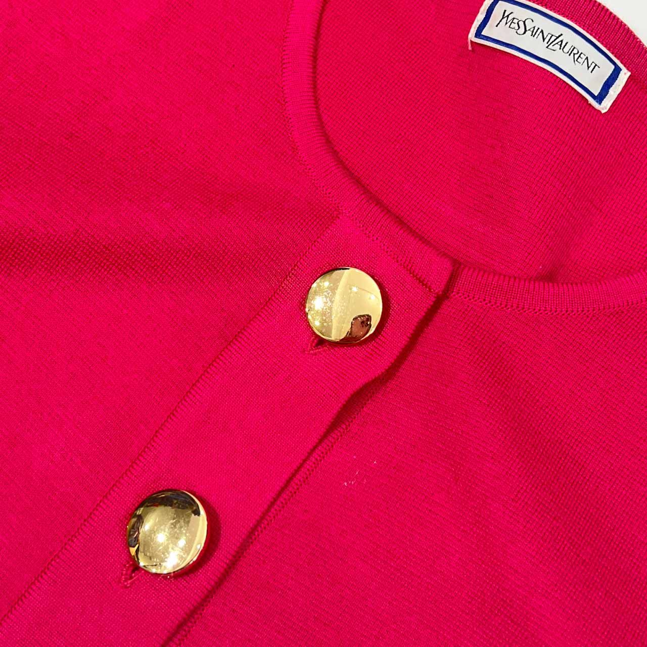 90s 上下 Yves Saint Laurent イヴサンローラン セットアップ 金