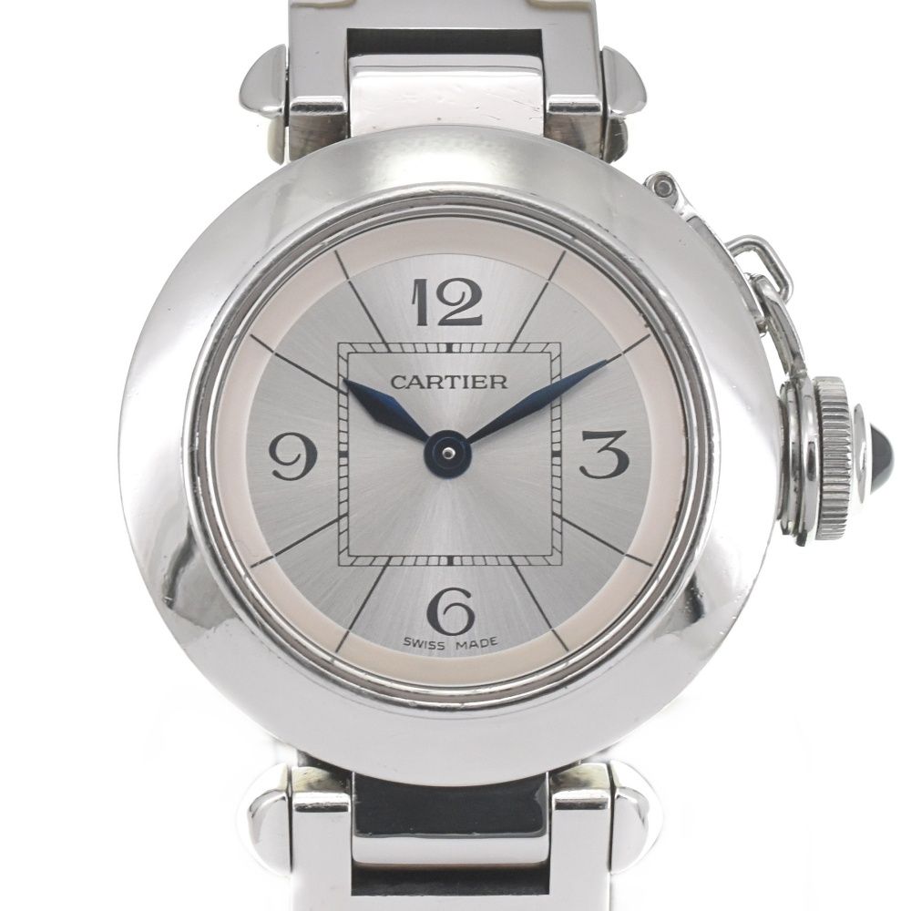 カルティエ CARTIER W3140007 ミスパシャ 27mm クォーツ レディース J 142660