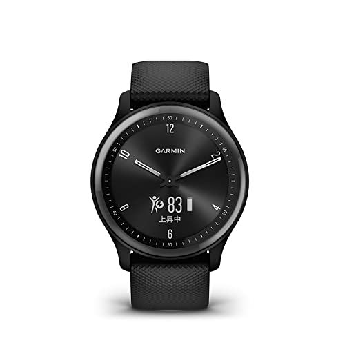 ガーミン GARMIN vivomove Sport Slate Black ハイブリッドスマートウォッチ 心拍計 日本 小