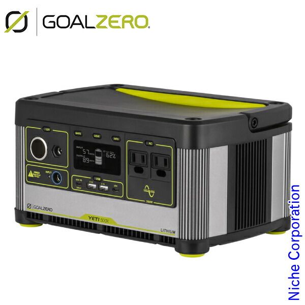 新品】 ゴールゼロ イエティ 500X 120V ポータブル電源 (36100) 楽天
