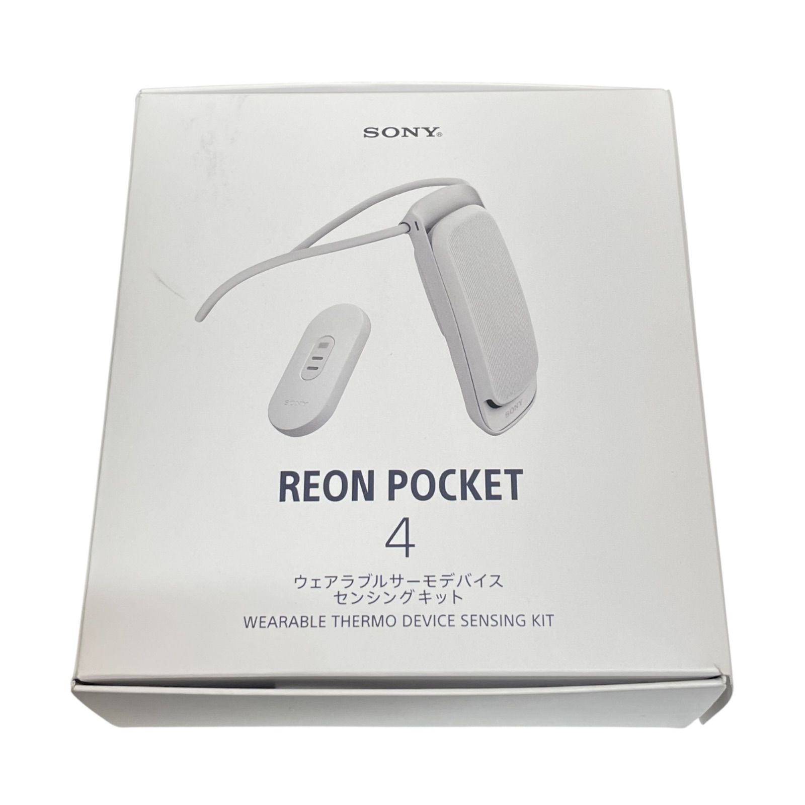 健康用品 ソニー SONY ウェアラブルサーモデバイス REON POCKET 4