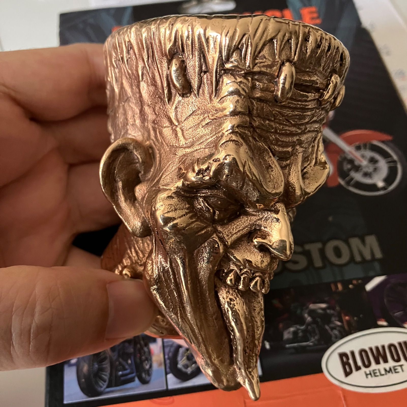 シフトノブ BRASS 真鍮 フランケン ハーレー ショベル パン ナックル