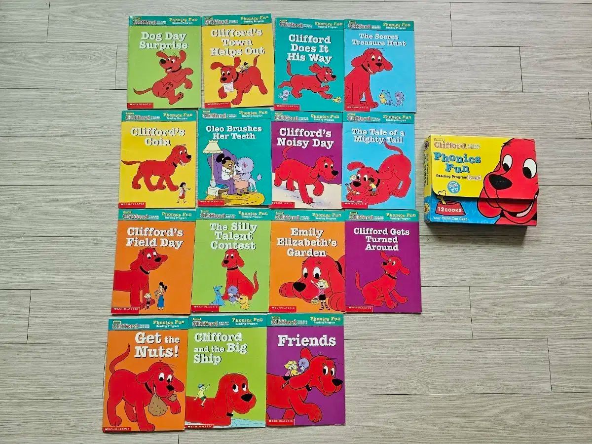クリフォード Phonics Fun 英語 願書 15 巻 Phonics Clifford Fun 