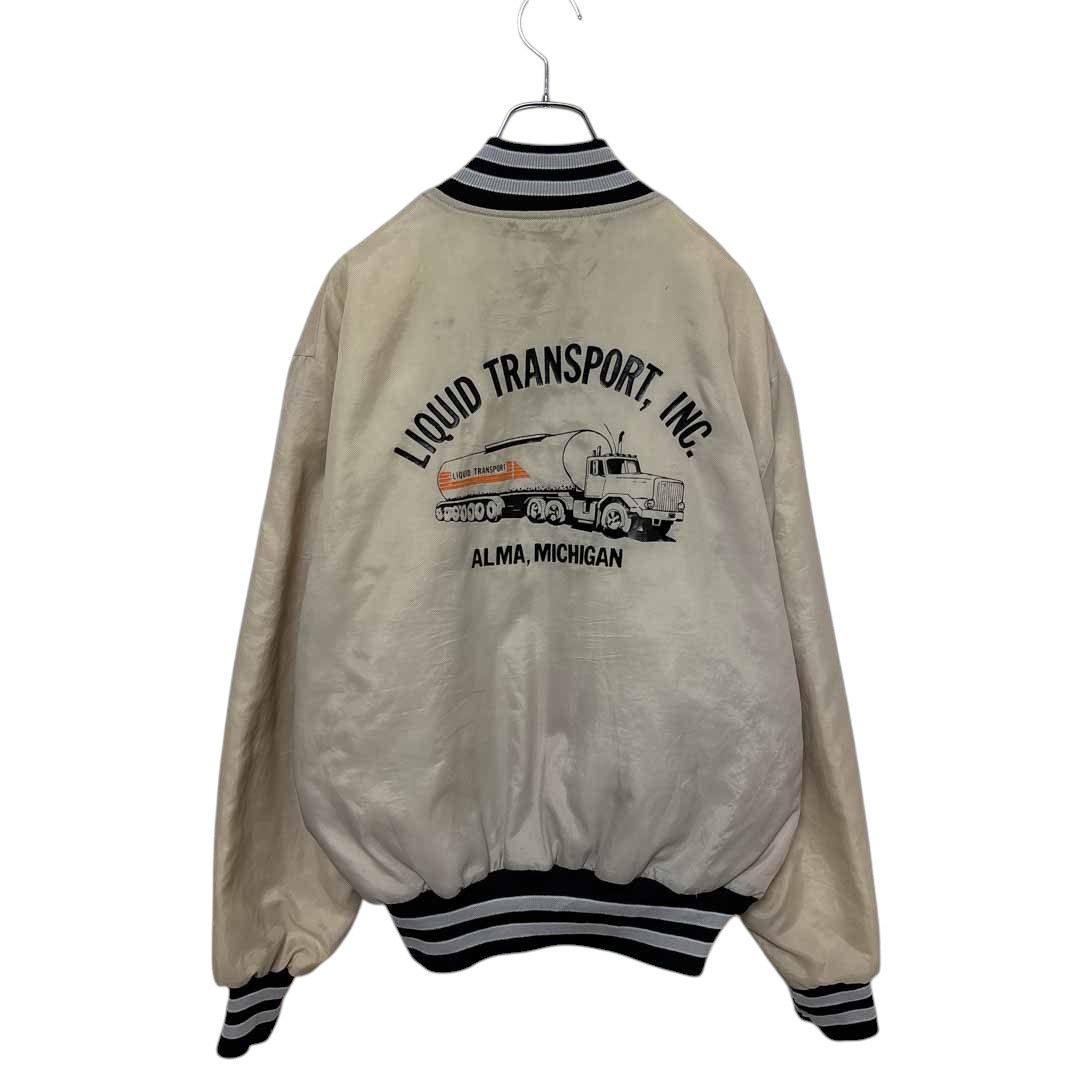 80s HOLLOWAY basball スタジャン　ナイロン　ビンテージ 70s 80s vintage 古着 ビンテージ Holloway ホロウェイ