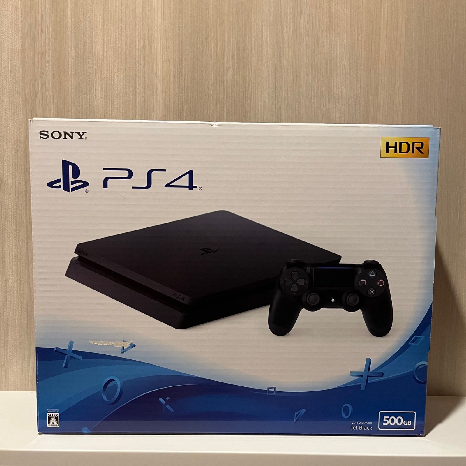 ps4 500GB CUH-2100A jet black パワプロ2018付